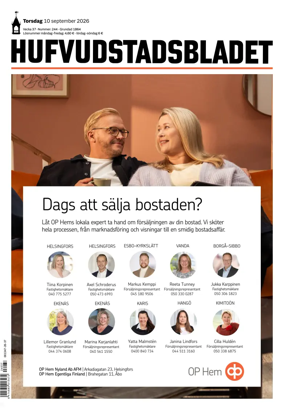 Cover of Hufvudstadsbladet