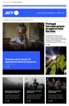 Cover of AFP English