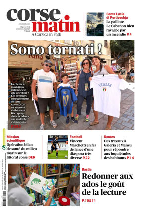 Cover of Corse Matin