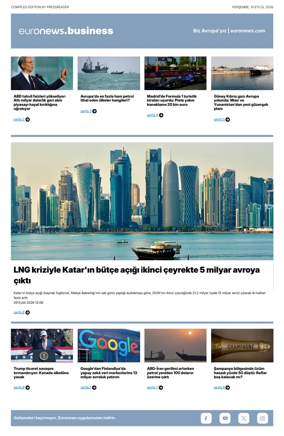 Cover of Euronews Business (Turkish) Compiled Editions