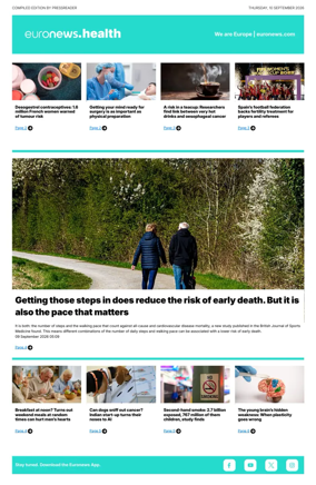 Cover of Euronews Health (English) Compiled Edition