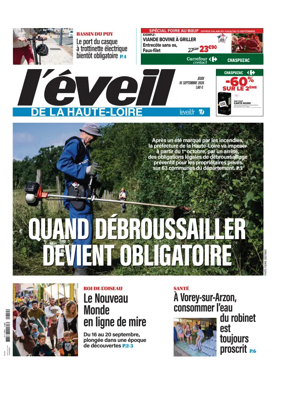 Cover of L'Eveil de la Haute-Loire