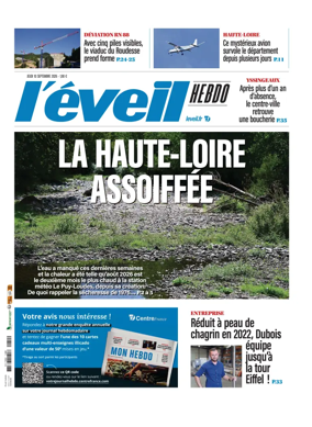 Cover of L'Eveil Hebdo