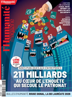 Cover of L'HUMANITE MAGAZINE