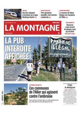 Cover of La Montagne (Montlucon)