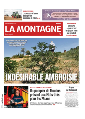 Cover of La Montagne (Moulins)