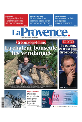 Cover of La Provence Alpes-de-Haute-Provence