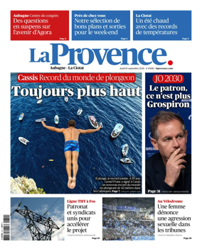 Cover of La Provence Aubagne-La Ciotat
