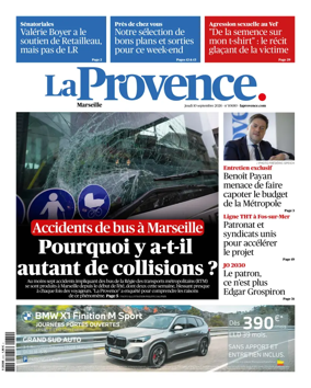 Cover of La Provence Marseille