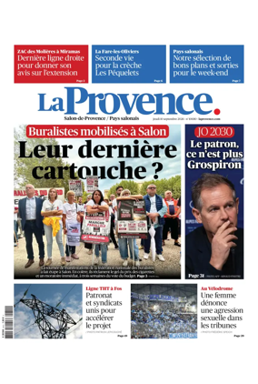 Cover of La Provence Salon-de-Provence / Pays salonais
