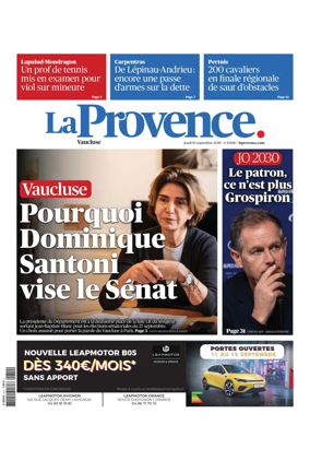 Cover of La Provences Vaucluse
