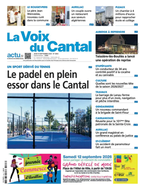 Cover of La Voix du Cantal