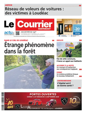 Cover of Le Courrier Independant