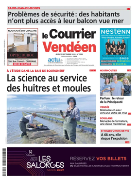 Cover of Le Courrier Vendeen