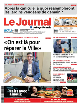 Cover of Le Journal du Pays Yonnais
