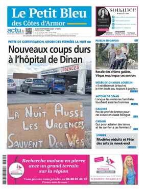 Cover of Le Petit Bleu