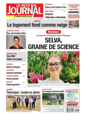 Cover of Le Petit Journal - L'hebdo local du Lot