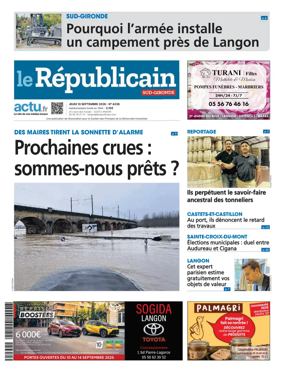 Cover of Le Republicain (Sud-Gironde)