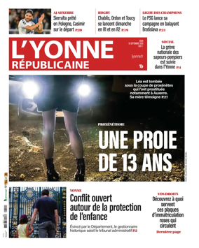 Cover of L'Yonne Republicaine