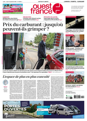 Cover of Ouest-France (Lannion / Paimpol / Guingamp)