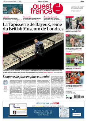 Cover of Ouest France (Orne)