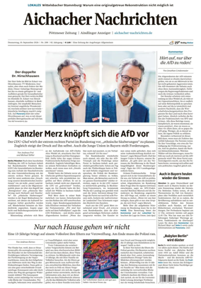 Cover of Aichacher Nachrichten