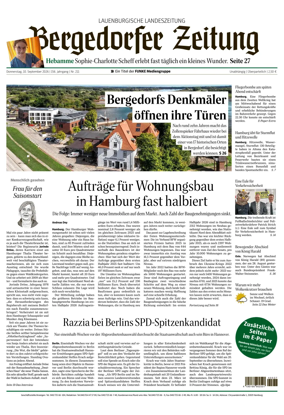 Cover of Bergedorfer Zeitung