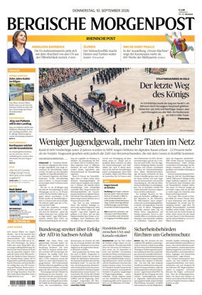 Cover of Bergische Morgenpost Wermelskirchen/Huckeswagen/Radevormwald