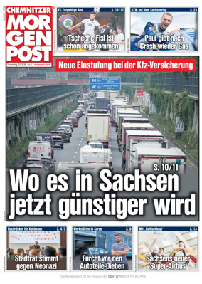 Cover of Chemnitzer Morgenpost