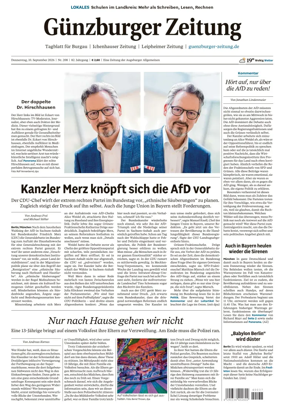 Cover of Guenzburger Zeitung