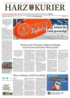 Cover of Harz Kurier