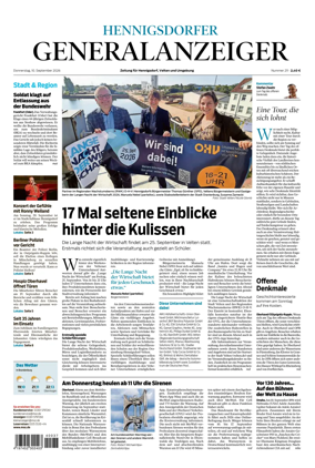 Cover of Hennigsdorfer Generalanzeiger