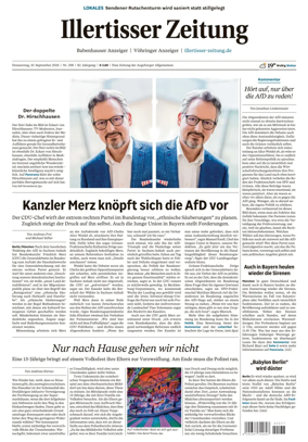 Cover of Illertisser Zeitung