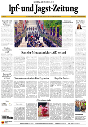 Cover of Ipf- und Jagst-Zeitung