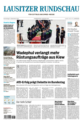 Cover of Lausitzer Rundschau