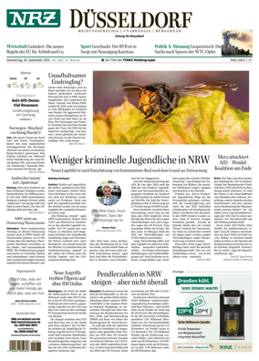 Cover of Neue Rhein Zeitung (Dusseldorf)