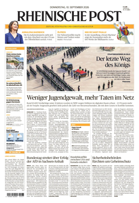 Cover of Rheinische Post – Dusseldorf Stadt