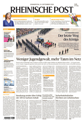 Cover of Rheinische Post Mettmann
