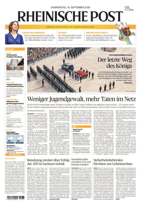 Cover of Rheinische Post - Wesel/Dinslaken