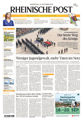 Cover of Rheinische Post - Xanten and Moers
