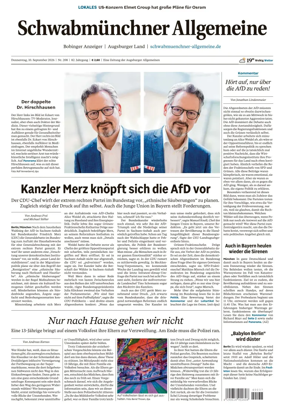 Cover of Schwabmunchner Allgemeine