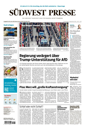 Cover of Sudwest Presse