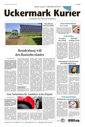 Cover of Templiner Zeitung