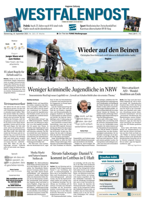 Cover of Westfalenpost (Hagen Hohenlimburg)