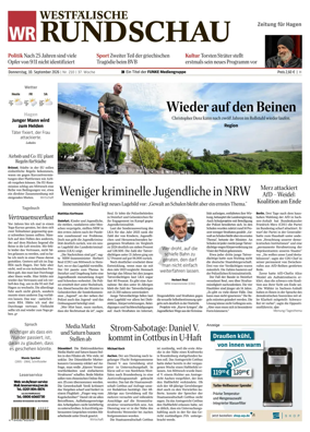 Cover of Westfalische Rundschau (Hagen Hohenlimburg)