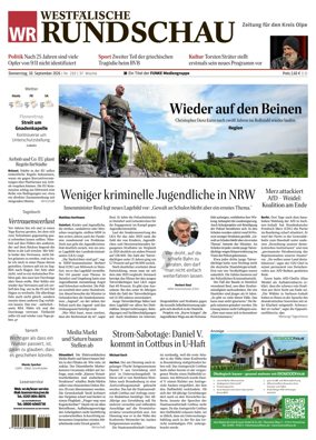 Cover of Westfalische Rundschau (Olpe)