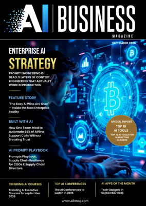 Cover of AI Business Magazine