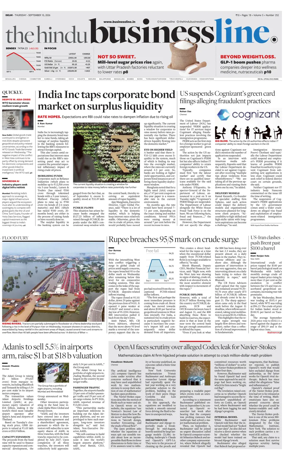 Cover of BusinessLine (Delhi)