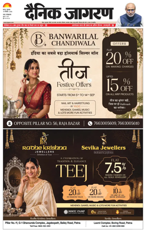 Cover of Dainik Jagran - Patna