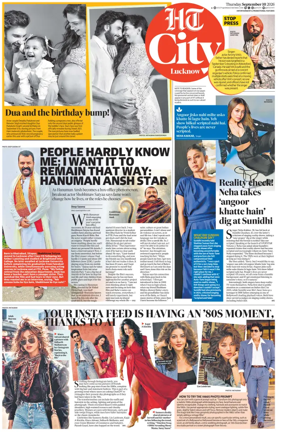 Cover of Hindustan Times (Lucknow) - Live